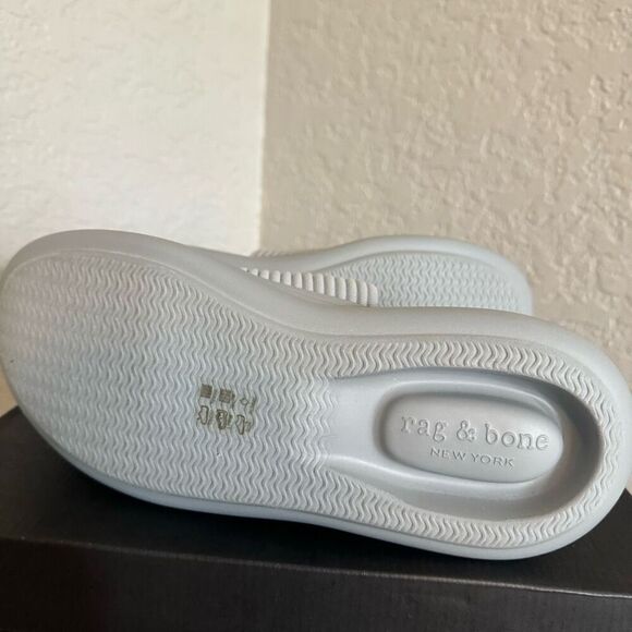 Rag & Bone Brixley‎ Knit Slide Sandal, Gray/Blue, Size 10 (Euro 40), NWT - Picture 15 of 16